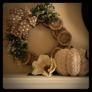 Rustic Wood Wreath